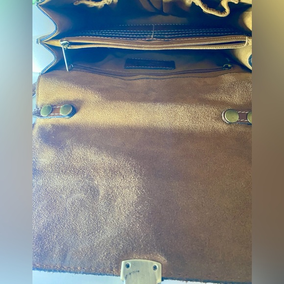 Patricia Nash Tooled Crossbody Genuine Leather - Picture 6 of 9